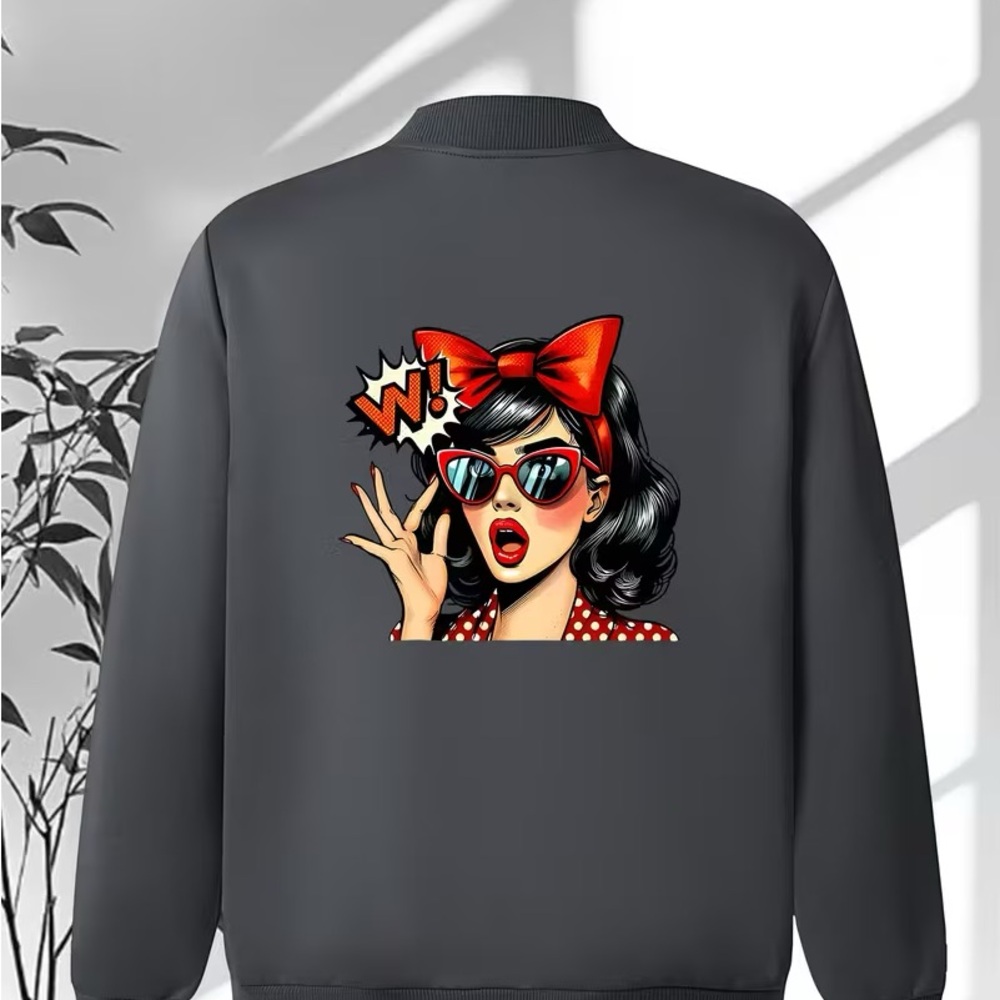 Graphic Pop Art Women's Jacket